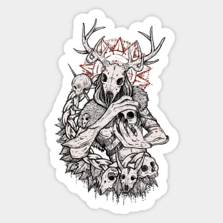 Leshen forest demon Sticker